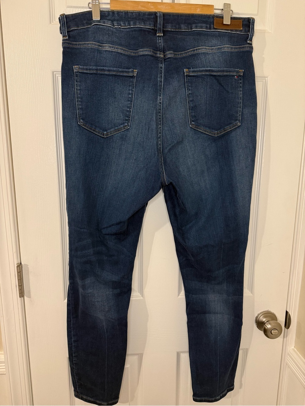 Tommy Hilfiger Nova High Rise Skinny Jeans Dark Wash Size 16 W33 - Picture 4 of 4